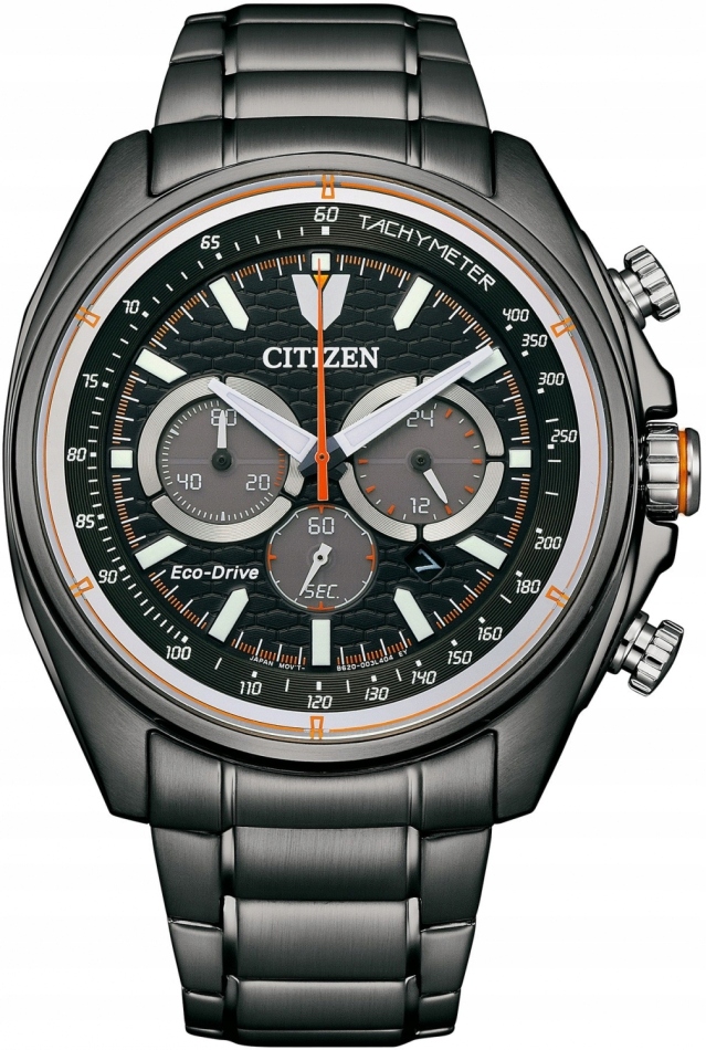 Zegarek męski Citizen CA4567-82H czarny sportowy do pływania