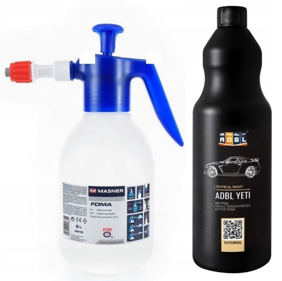 ADBL АКТИВНА ПІНА + РУЧНА НАПІРНА ПІНА