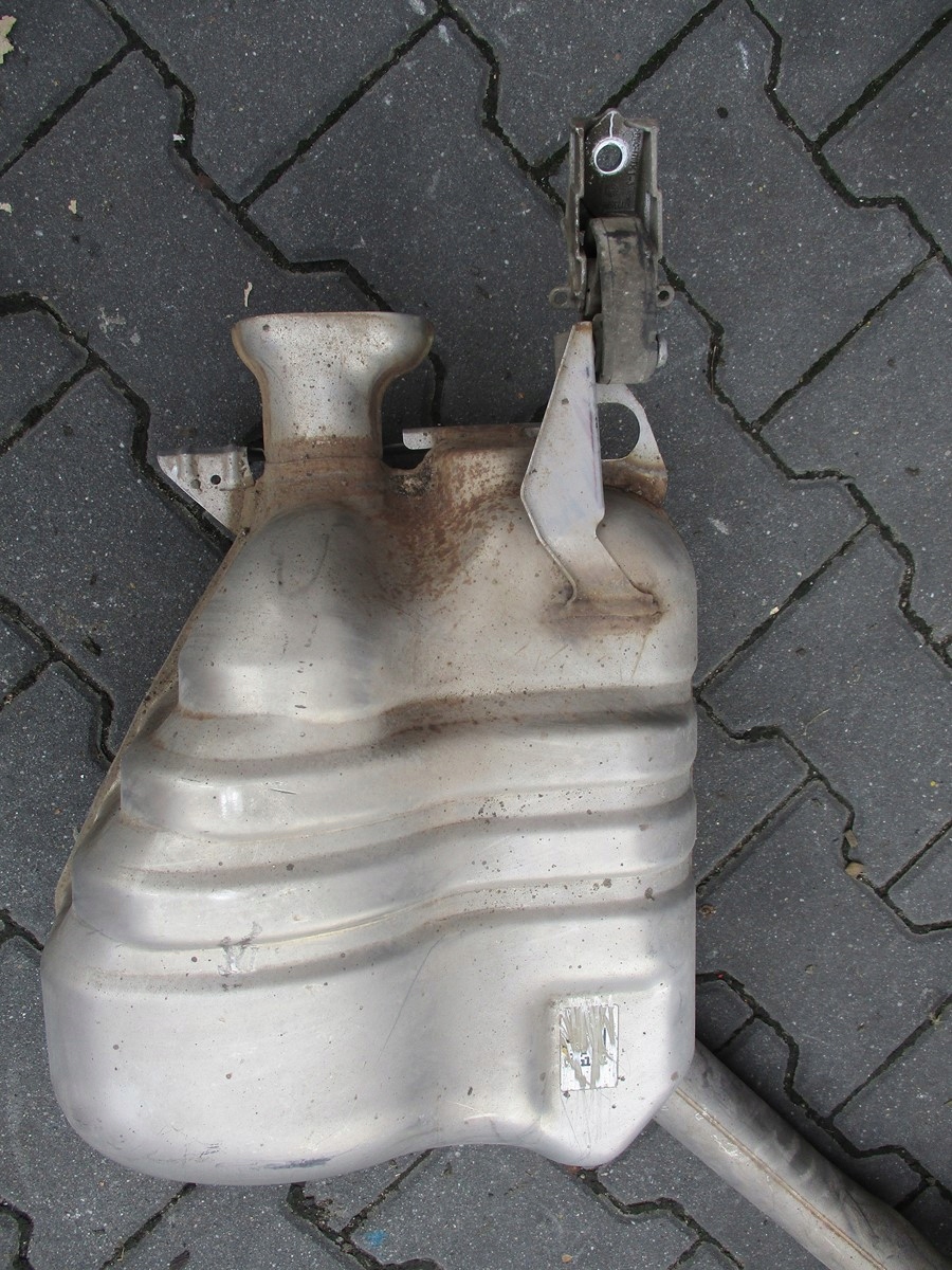 muffler, exhaust AUDI A4 4G0253612M