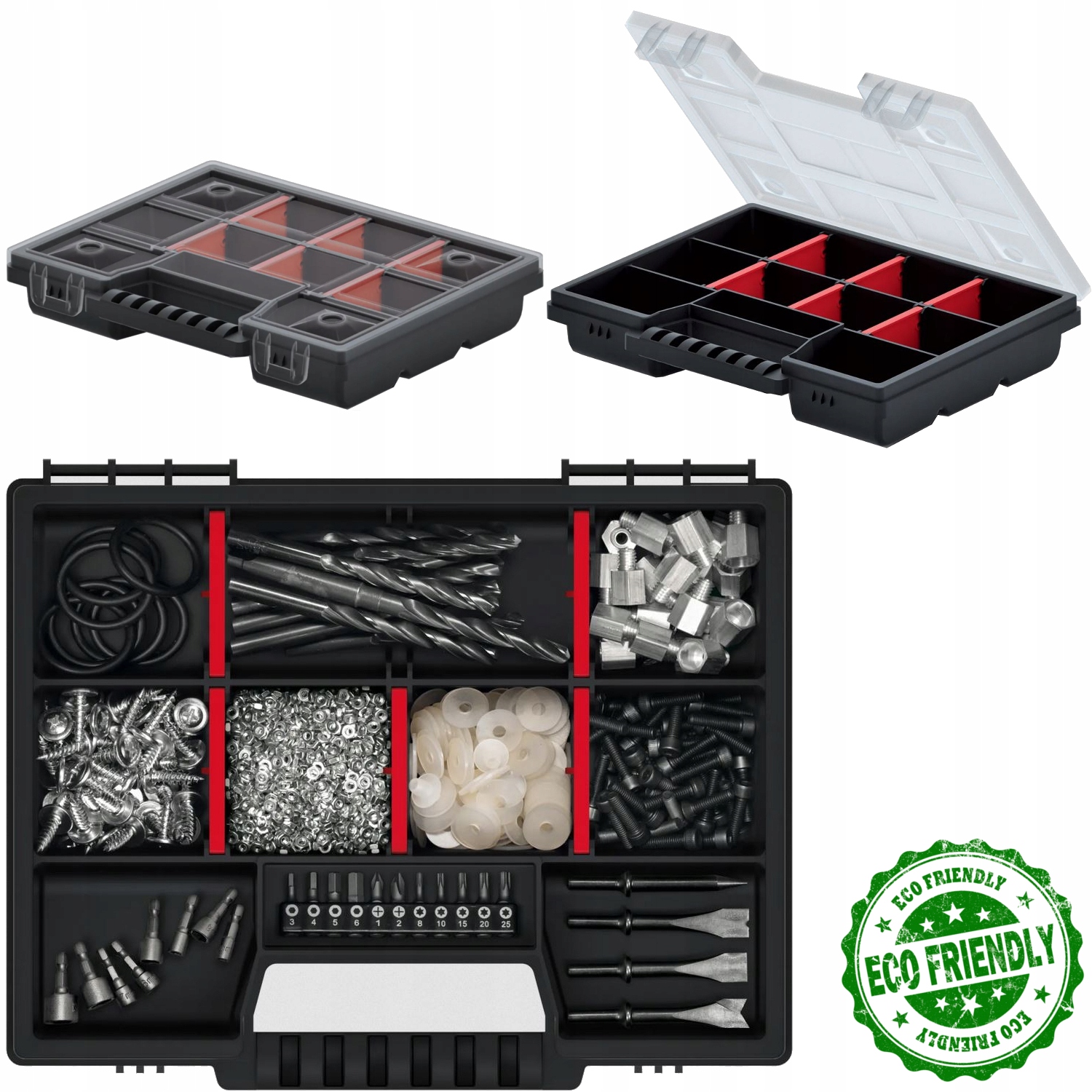 KISTENBERG MINI ORGANIZER PUDEŁKO ŚRUBKI 11 KOMÓR