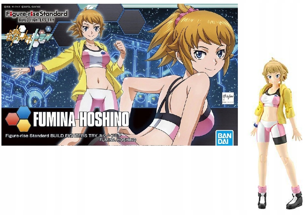 Build Fighters Figurka Fumina Hoshino Modelářský set