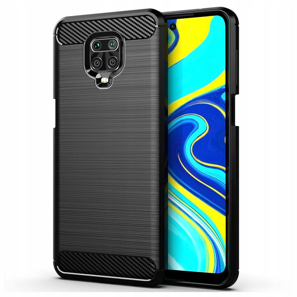 

Carbon Case etui Do Xiaomi Redmi Note 9S czarny
