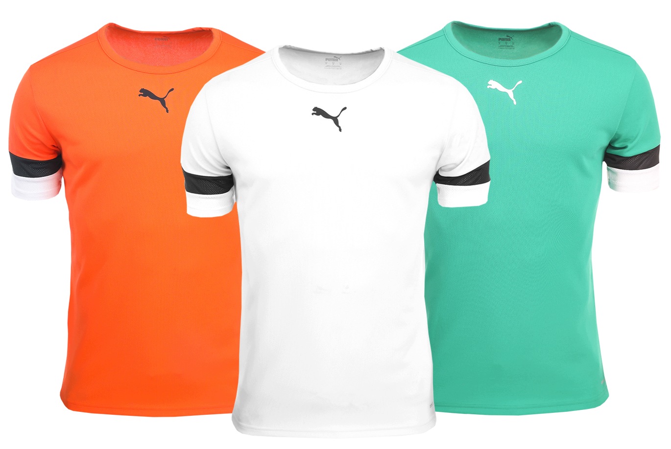 Zestaw Koszulek 3-pak Puma teamRISE Męskie T-shit 3 szt Sportowe roz. M