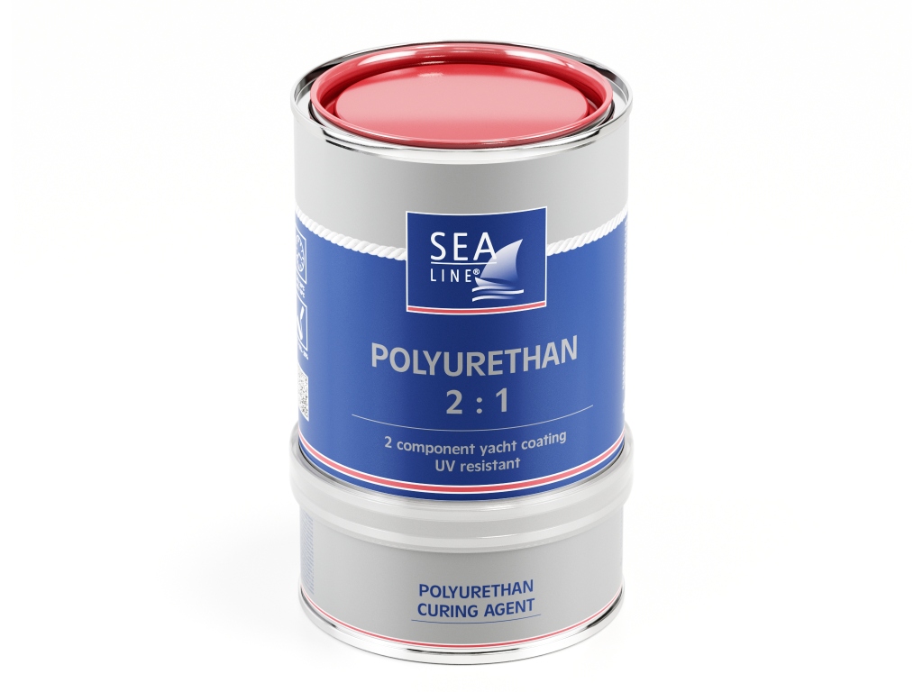 Farba Poliuretanowa Sealine Czerwona 53415