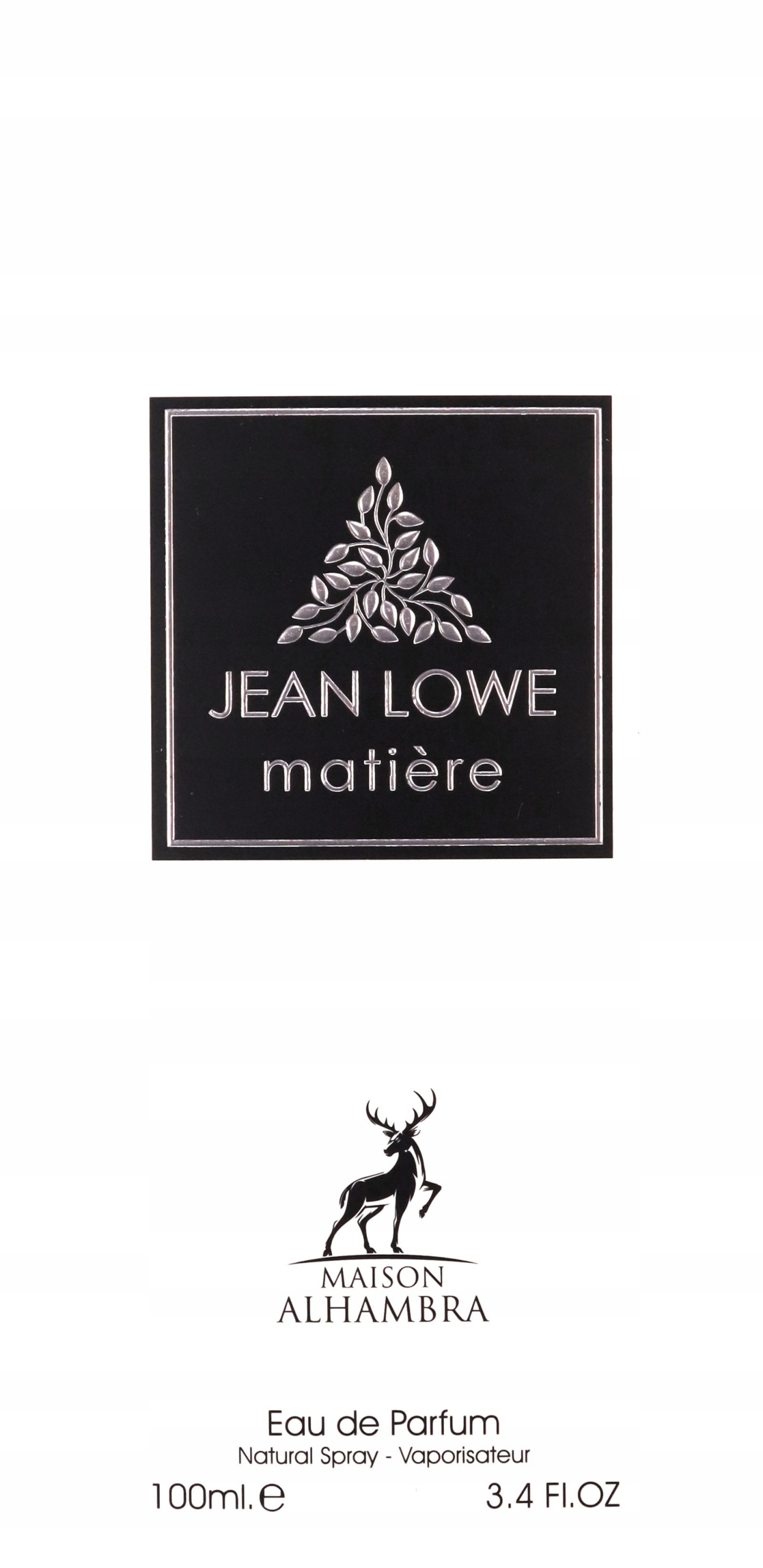 Alhambra Jean Lowe Matiere – Parfémovaná Voda – Objem: 100 ML