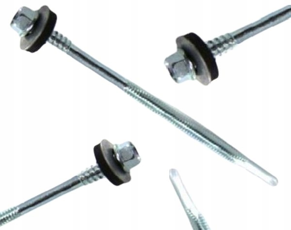 Wkręty do Płyt Warstwowych 230mm 12mm samowiercące Ocynk 50szt