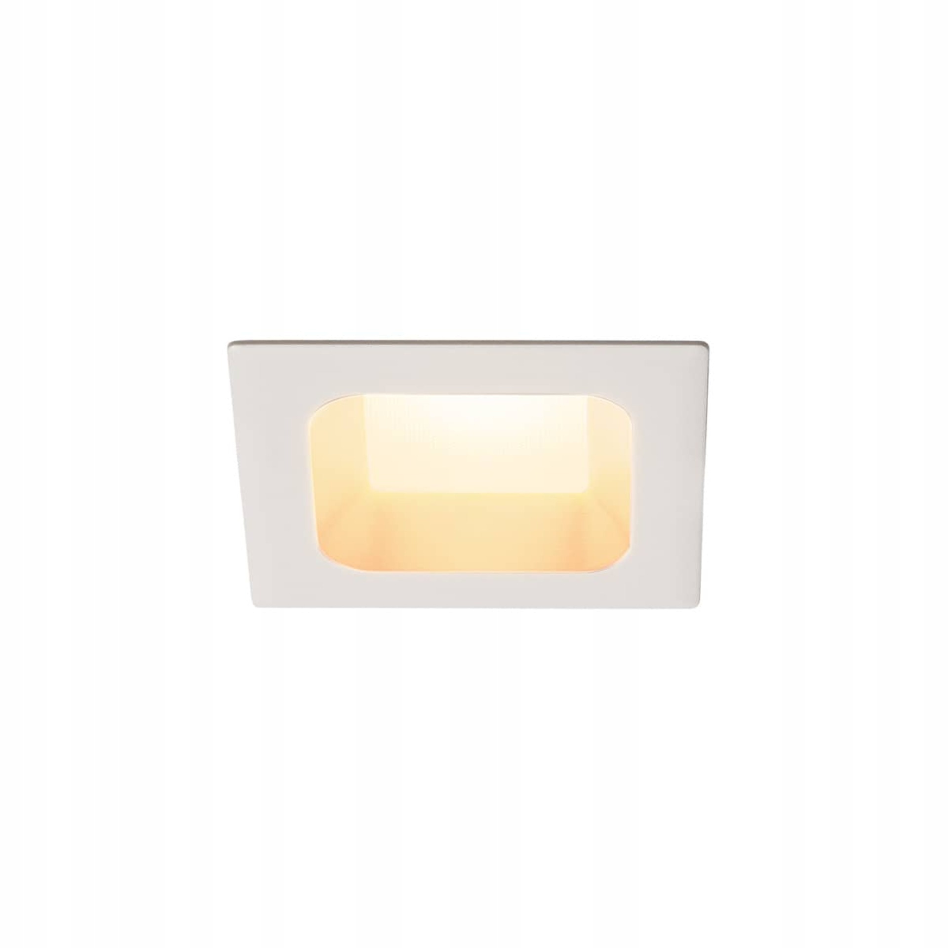 Slv Big White Verlux, vstavané svietidlo, Led, 3000K, biele matné, D/š/h 8,5/