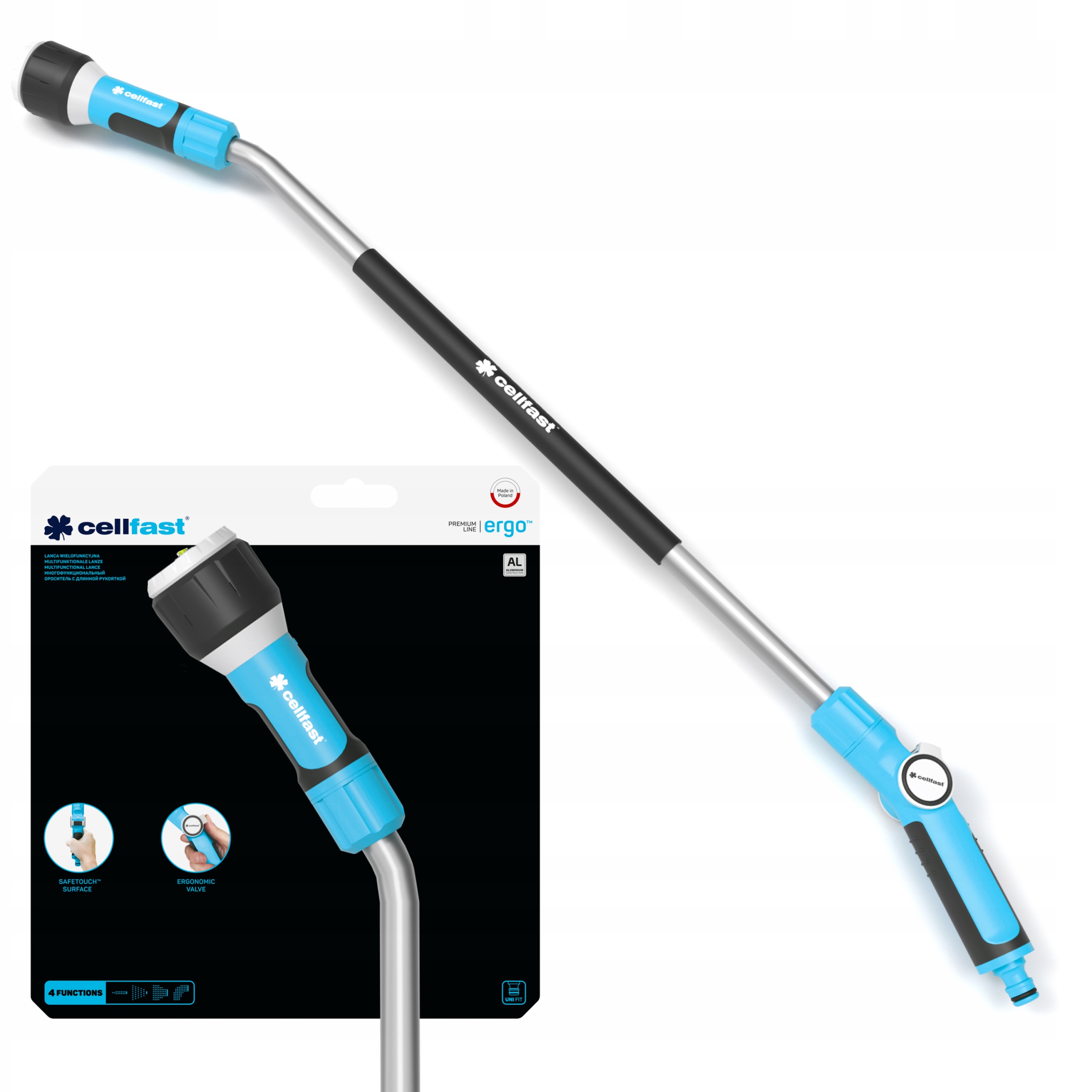 

Cellfast Lanca Wielofunkc. Zraszacz Ogrodowy 89cm