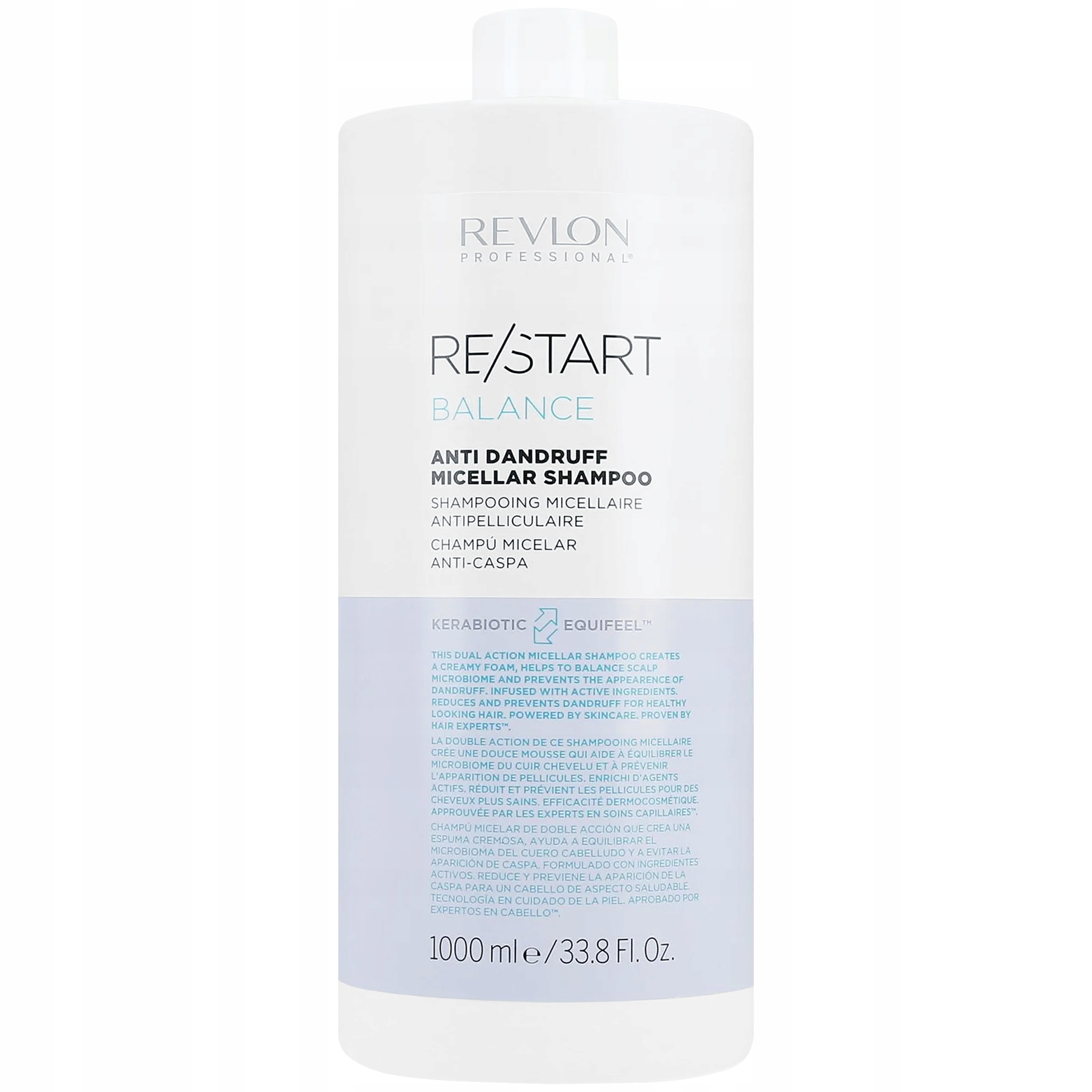 Revlon Restart Balance Anti Dandruff – šampon proti lupům, 1000 ml