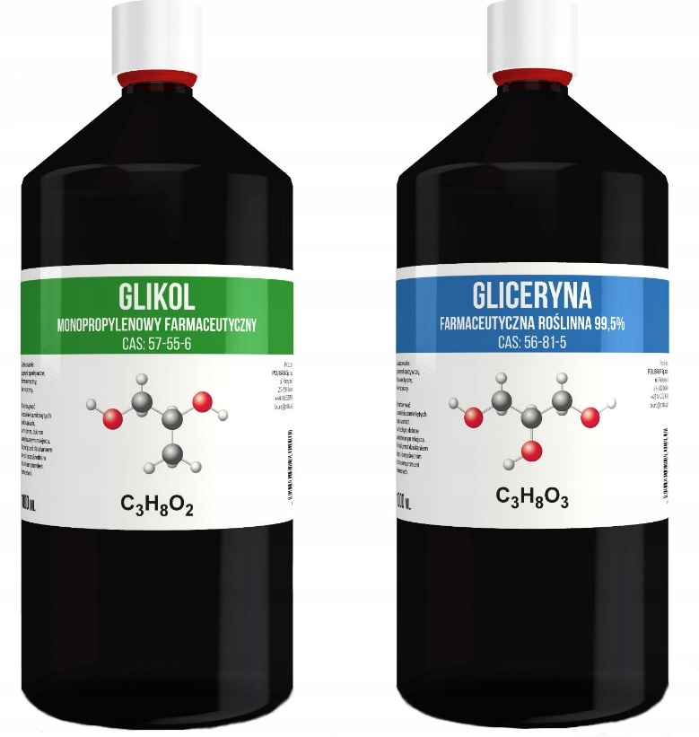 

Zestaw Gliceryna i Glikol 2000ml