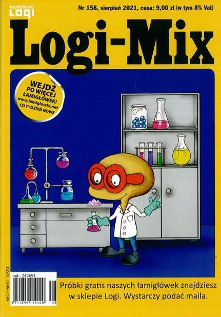 LOGI-MIX nr 158 8/2021 - ŁAMIGŁÓWKI LOGICZNE