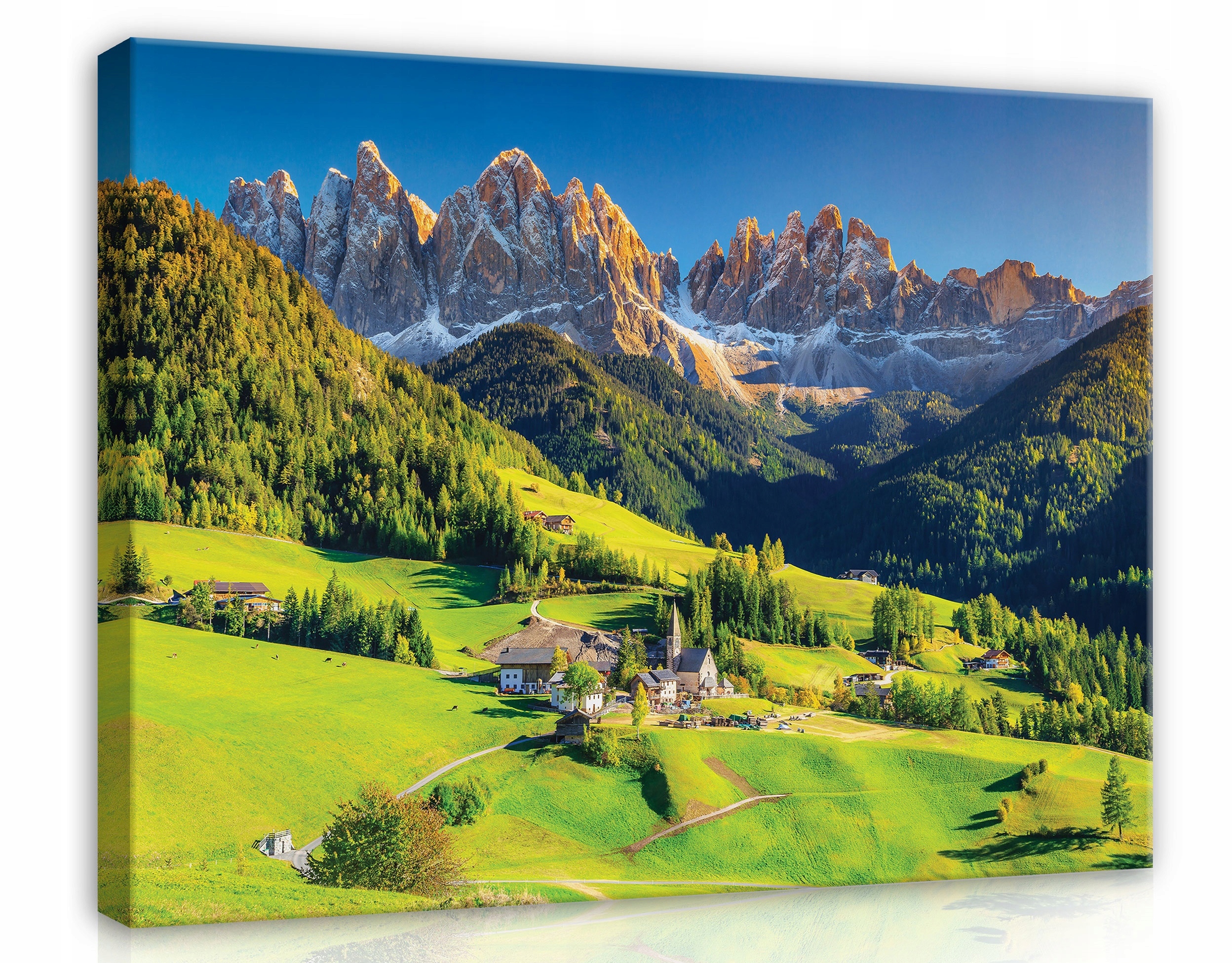 Obraz Na Plátně Canvas 120x80 Hory Alpy Krajina