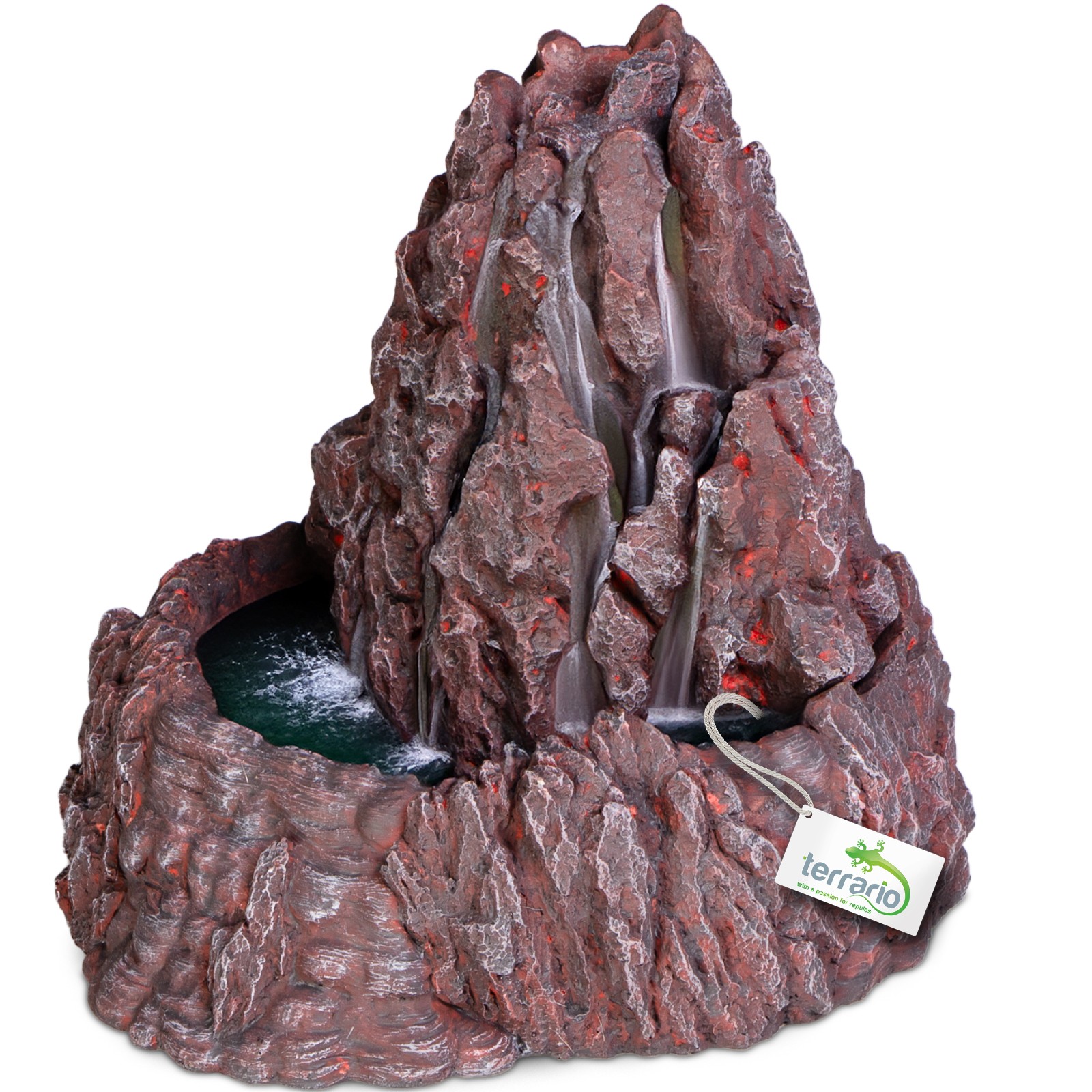 Levně Terrario Volcano Fountain Fontána pro Terárium 22x23x21 cm