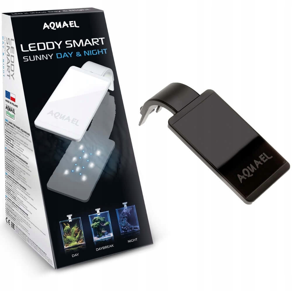 Levně Aquael Leddy Smart Day&Night černá Led 4,8W