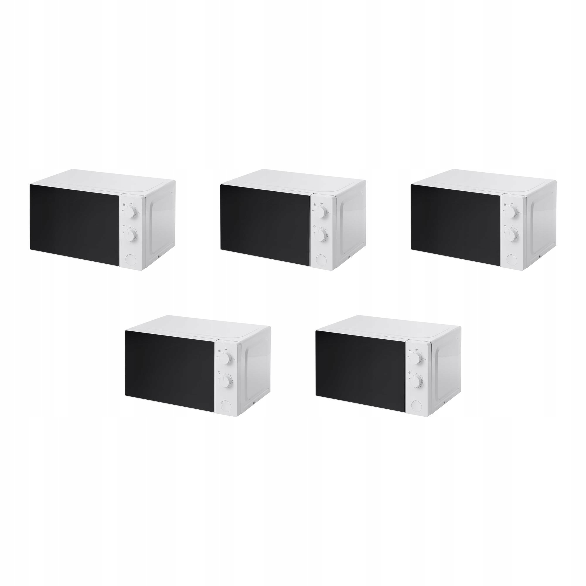 5 szt. Tillreda Kuchenka mikrofalowa biały