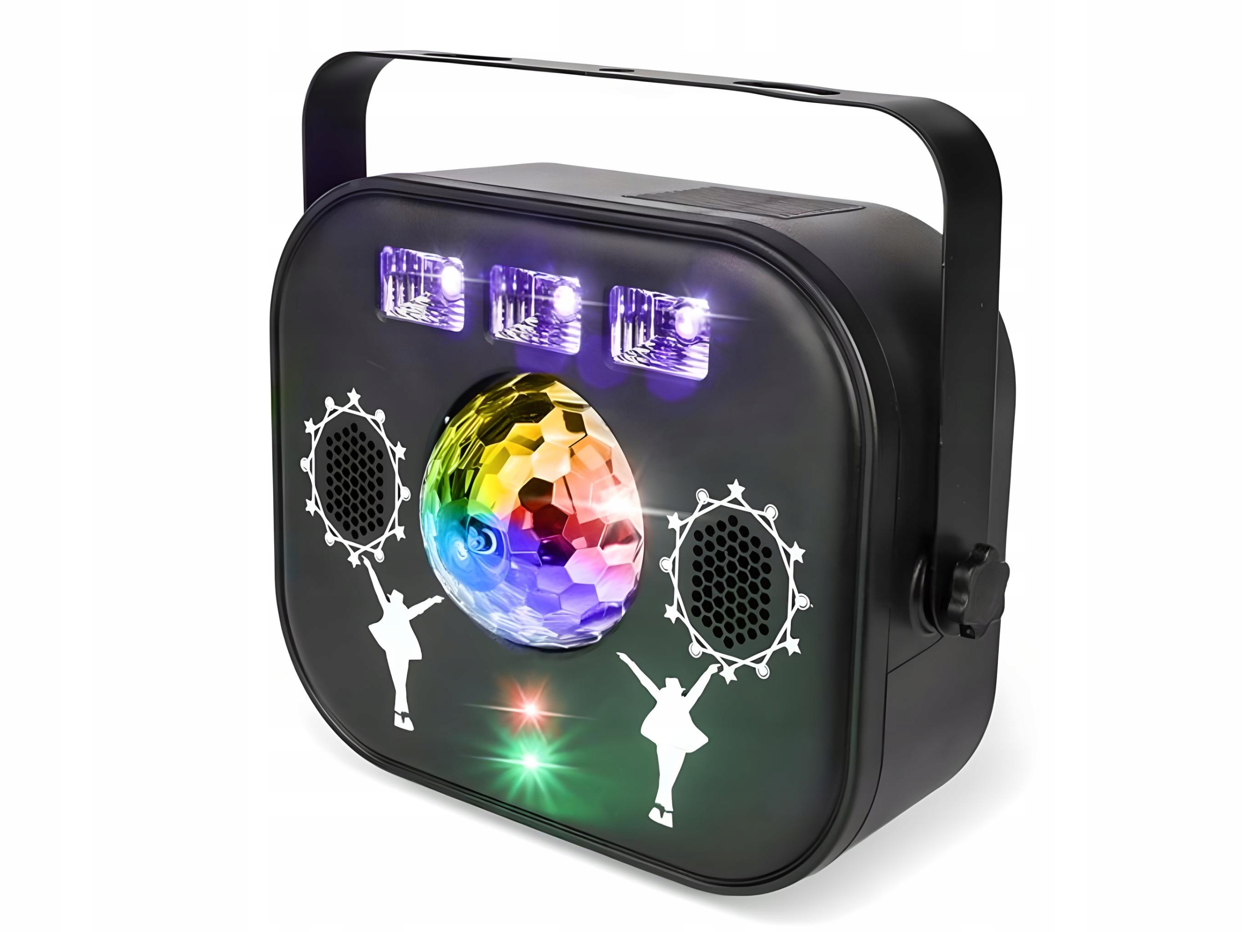 Multiefektová Led Koule Disco Stroboskop Laser Uv Párty LIGHT4ME Multibox