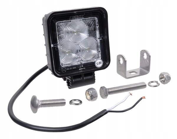 Led pracovní lampa čtvercová 8W 720lm 10/12/24/30V rozptýlené světlo LA22817