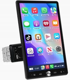 Autorádio 1 Din 10,4" Wireless Apple CarPlay/Android Auto
