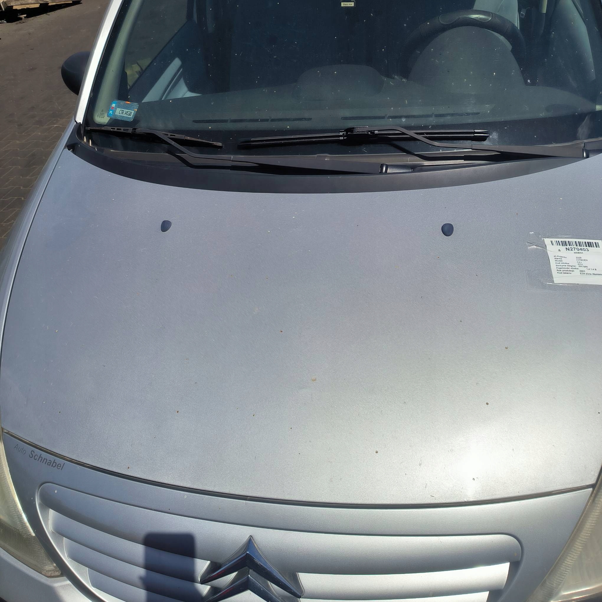 Capot EZR CITROEN C3 et