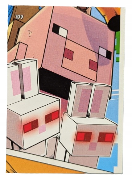 Karta Lego Minecraft Seria 1 Puzzle Numer 177