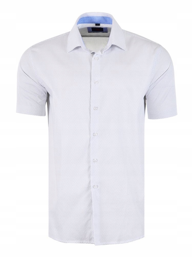 

41/42 Koszula Wzory Biała Krótki