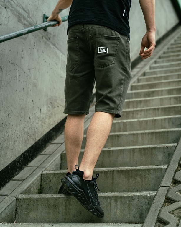 Kraťasy New Bad Line Jeans Icon Khaki Nbl L