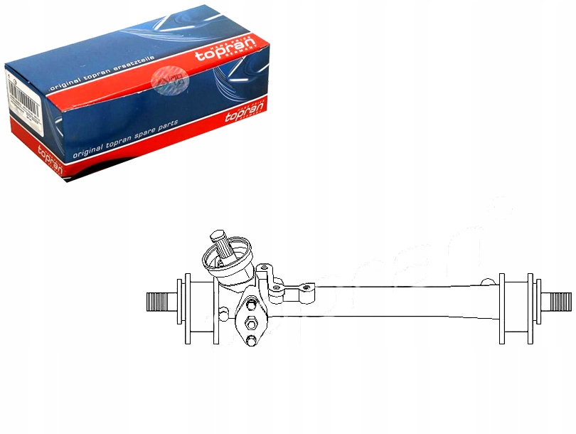 рулевая рейка topran