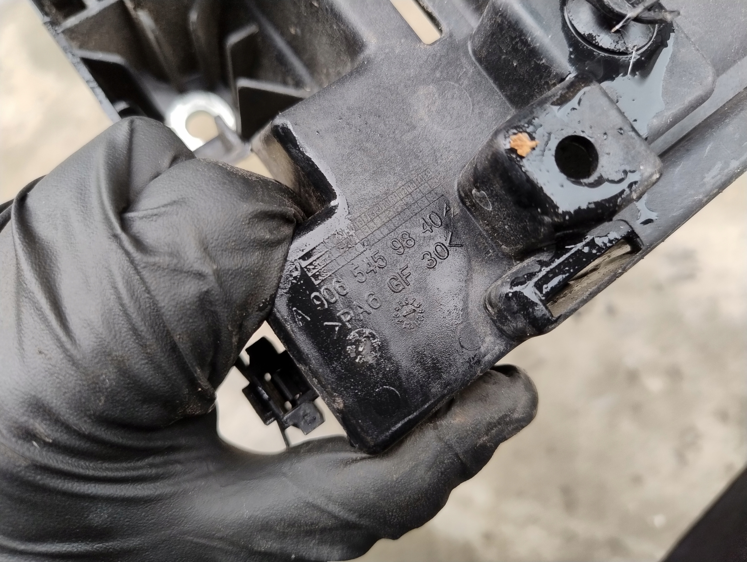 holder KOMPUTERA MERCEDES SPRINTER A9065459840