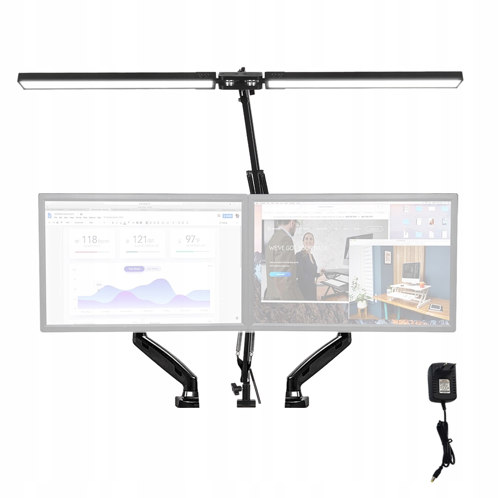 Led Lampa 24W Školní Kreslicí Stolní Lampa Na Stůl