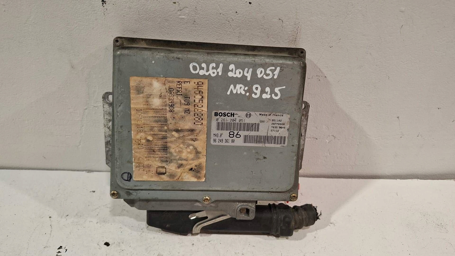 Centralina Motore computer 0261204051 Citroen Peugeot 1.1 e
