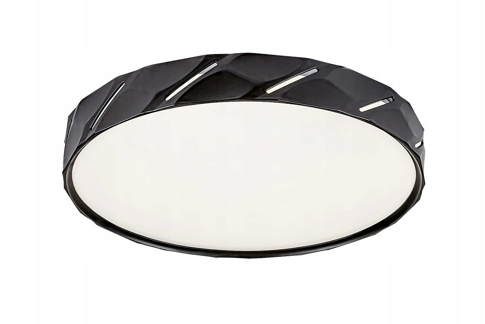 Stropní Svítidlo 39 cm Led 25W černý matný kulatý Nessira 71120 Rabalux