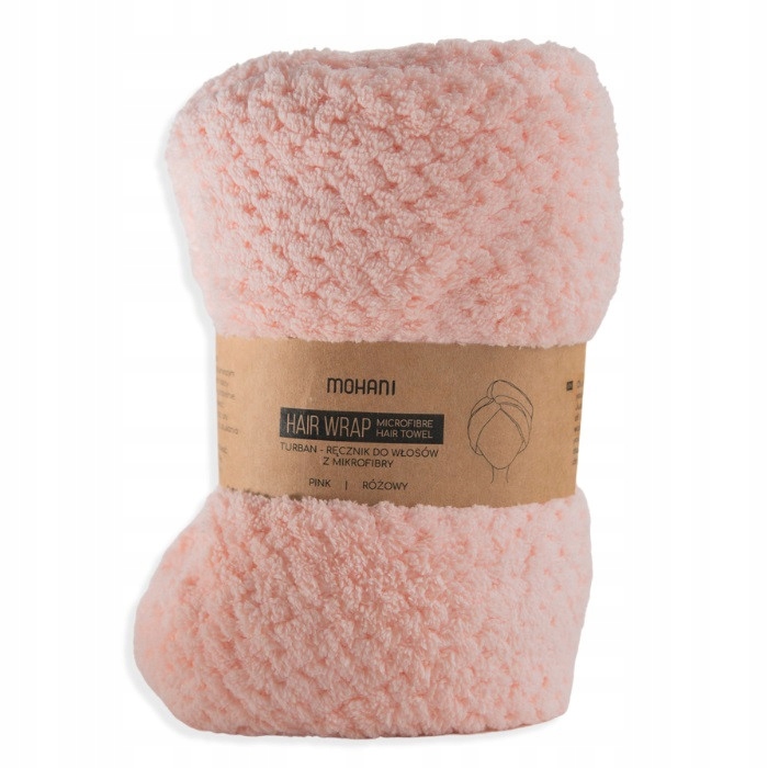 

Hair Wrap turban-ręcznik do włosów z mikrofibry Ró