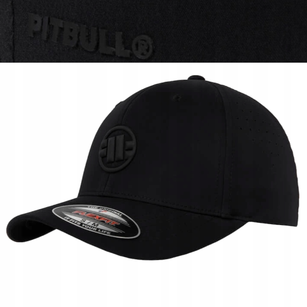 Męska Czapka z Daszkiem Pit Bull Full Cap Tech Logo z pełnym tyłem_ L/XL