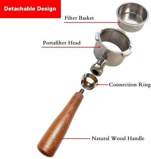 51mm - Bottomless portafilter for coffee machine EAN (GTIN) 9585192751301