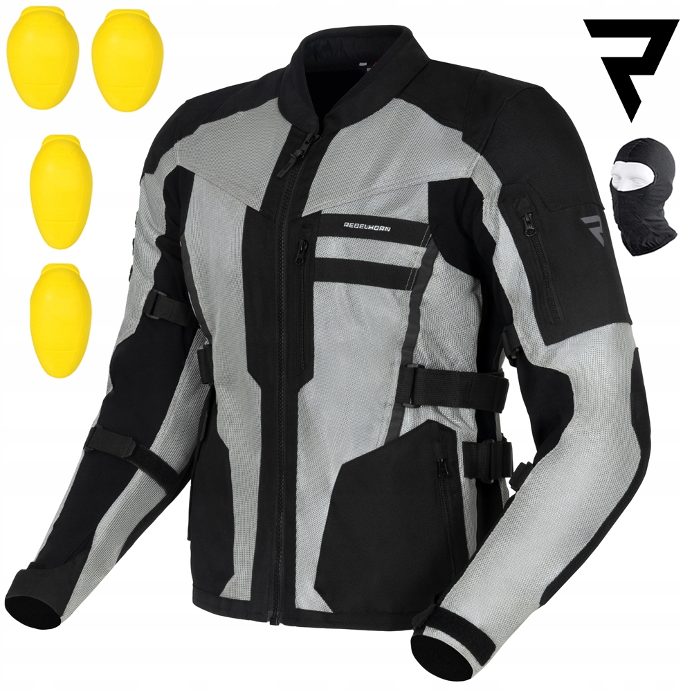 Motocyklová Bunda Rebelhorn Scandal II Textilná Pánska Dlhá Darčeky