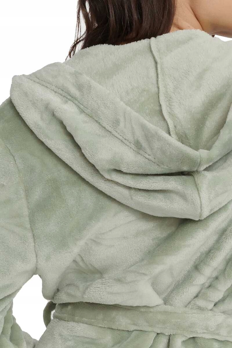 HENDERSON Szlafrok Grape 41039 miętowy L/XL Wzór dominujący bez wzoru