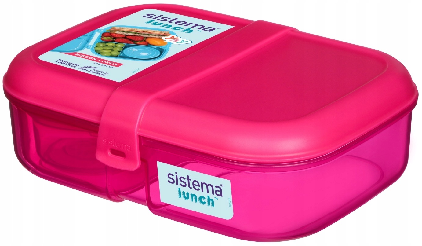 Sistema Lunchbox Pojemnik Śniadaniówka Do Szkoły Pracy Ribbon Lunch 1.1 L