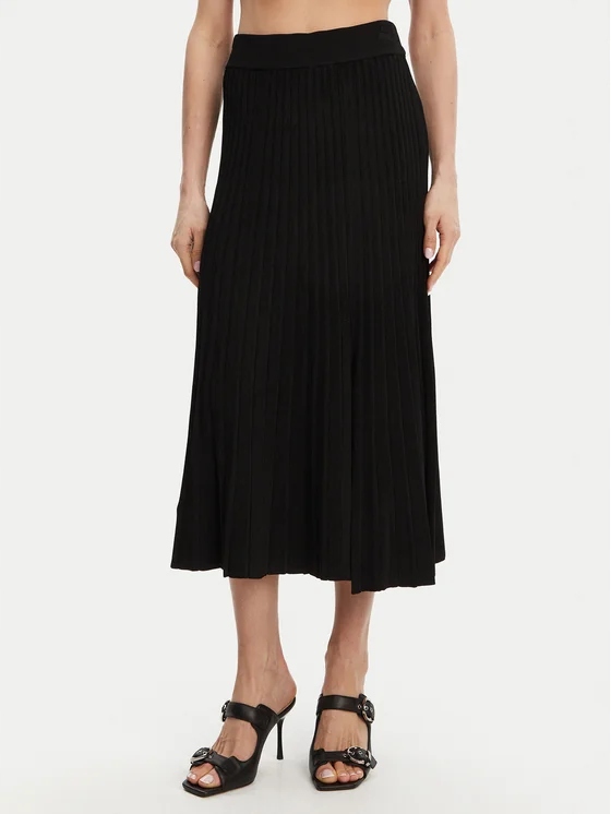 Dkny Sukně P4JRAT77 Černá Regular Fit XL