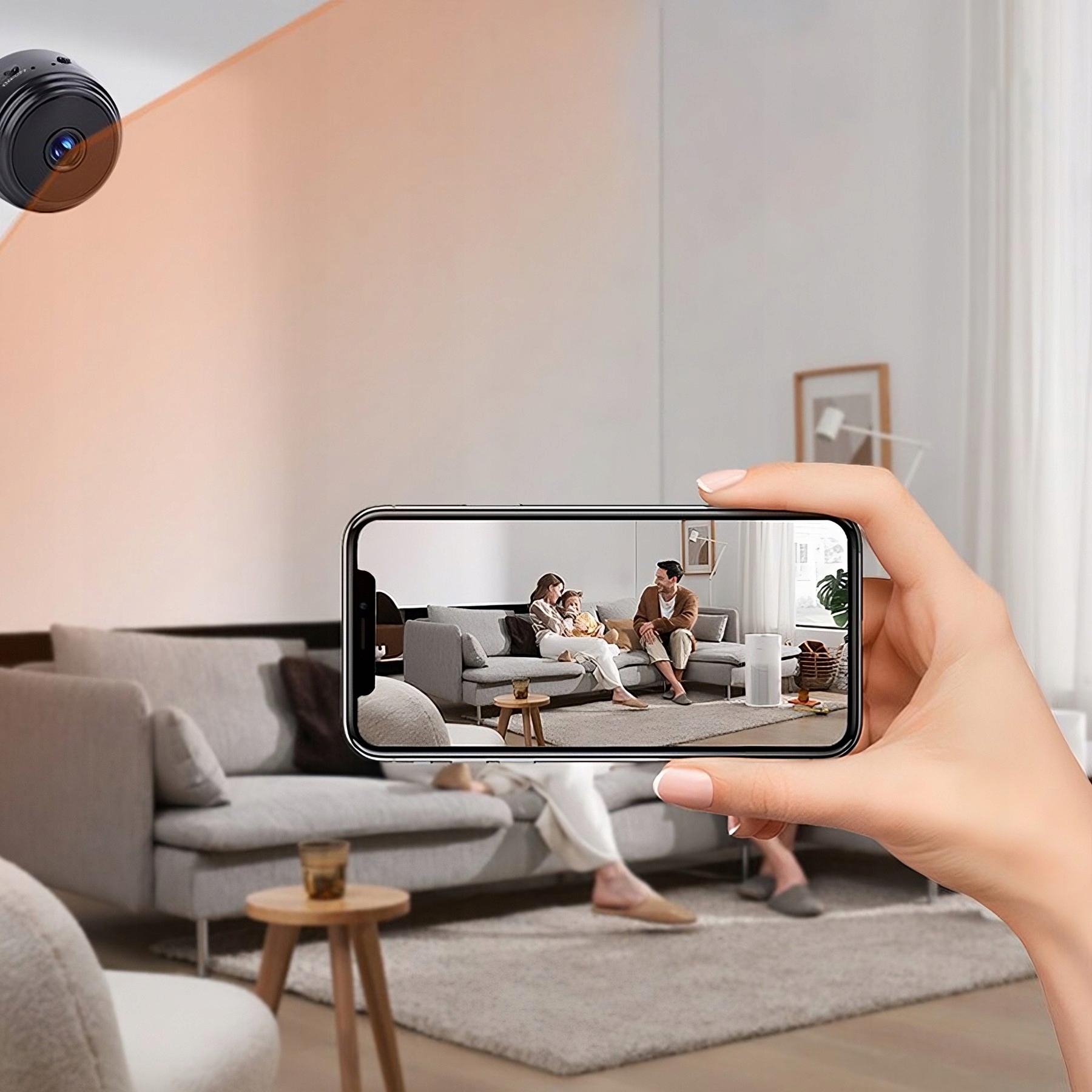 Mini kamera retoo E974 HD (1280 x 720) Model E974