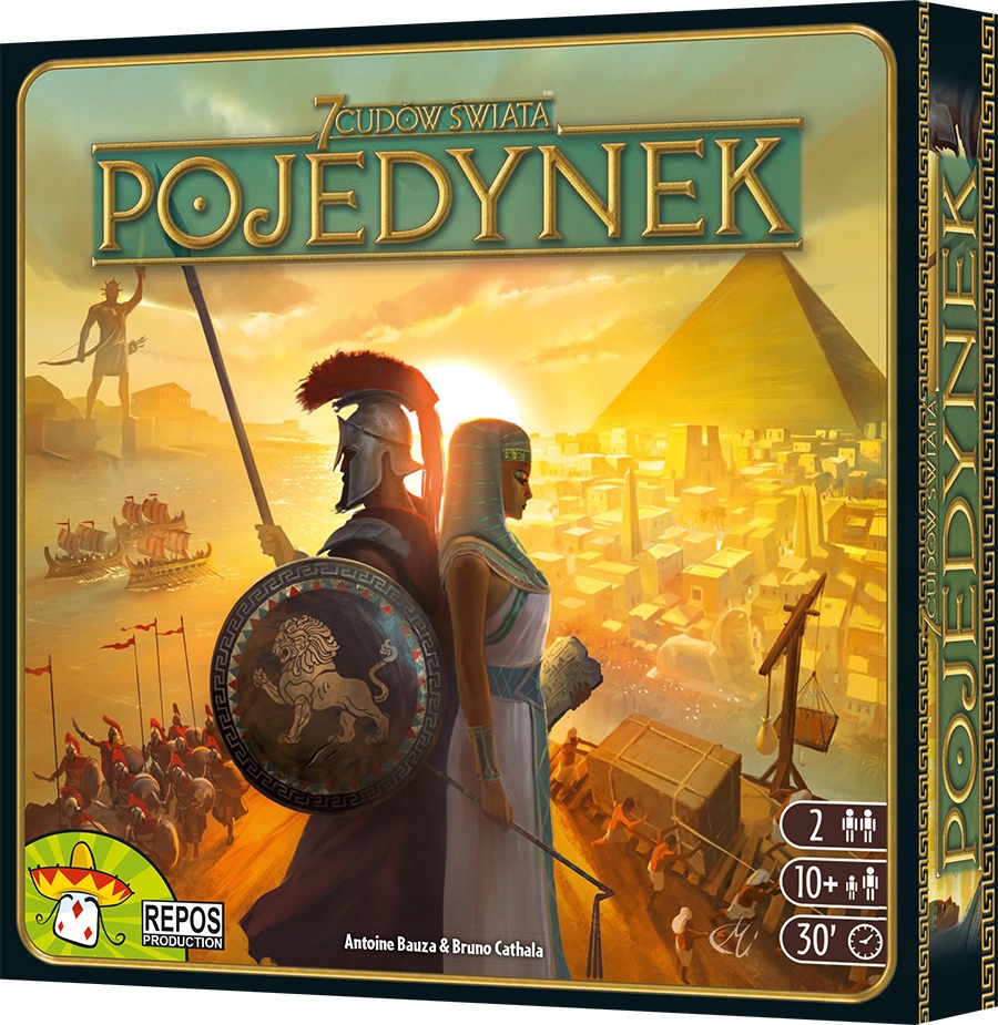

Gra 7 Cudów Świata Pojedynek wydanie polskie Rebel