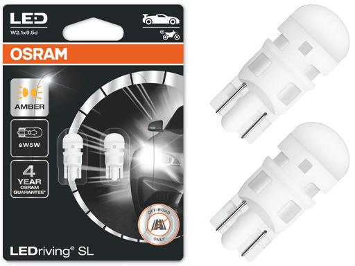 

Osram Ledriving Żarówki W5W Żółte 12V Yellow