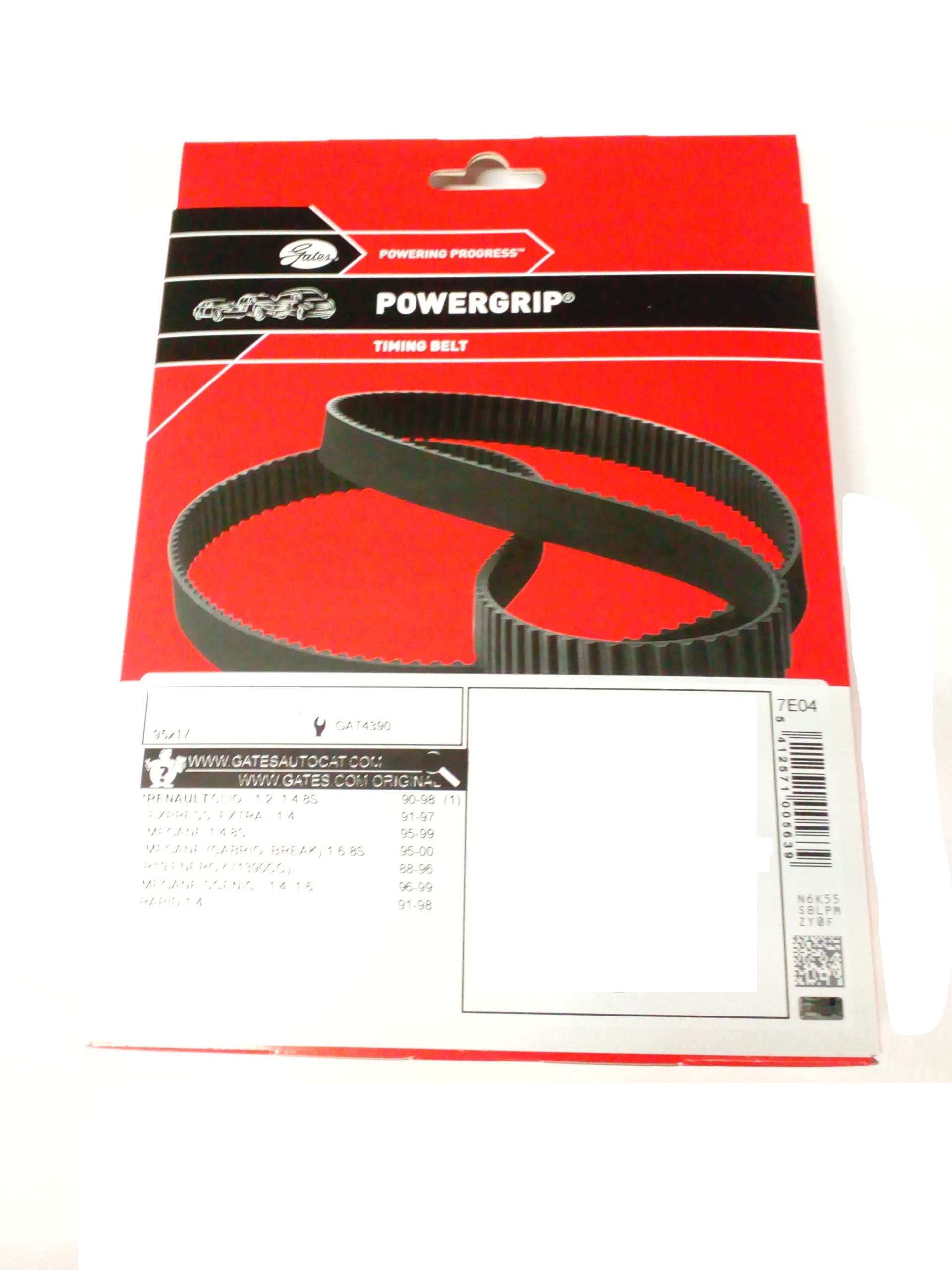 5595XS - РЕМЕНЬ ГРМ OPEL ASTRA 1,7 CDTI