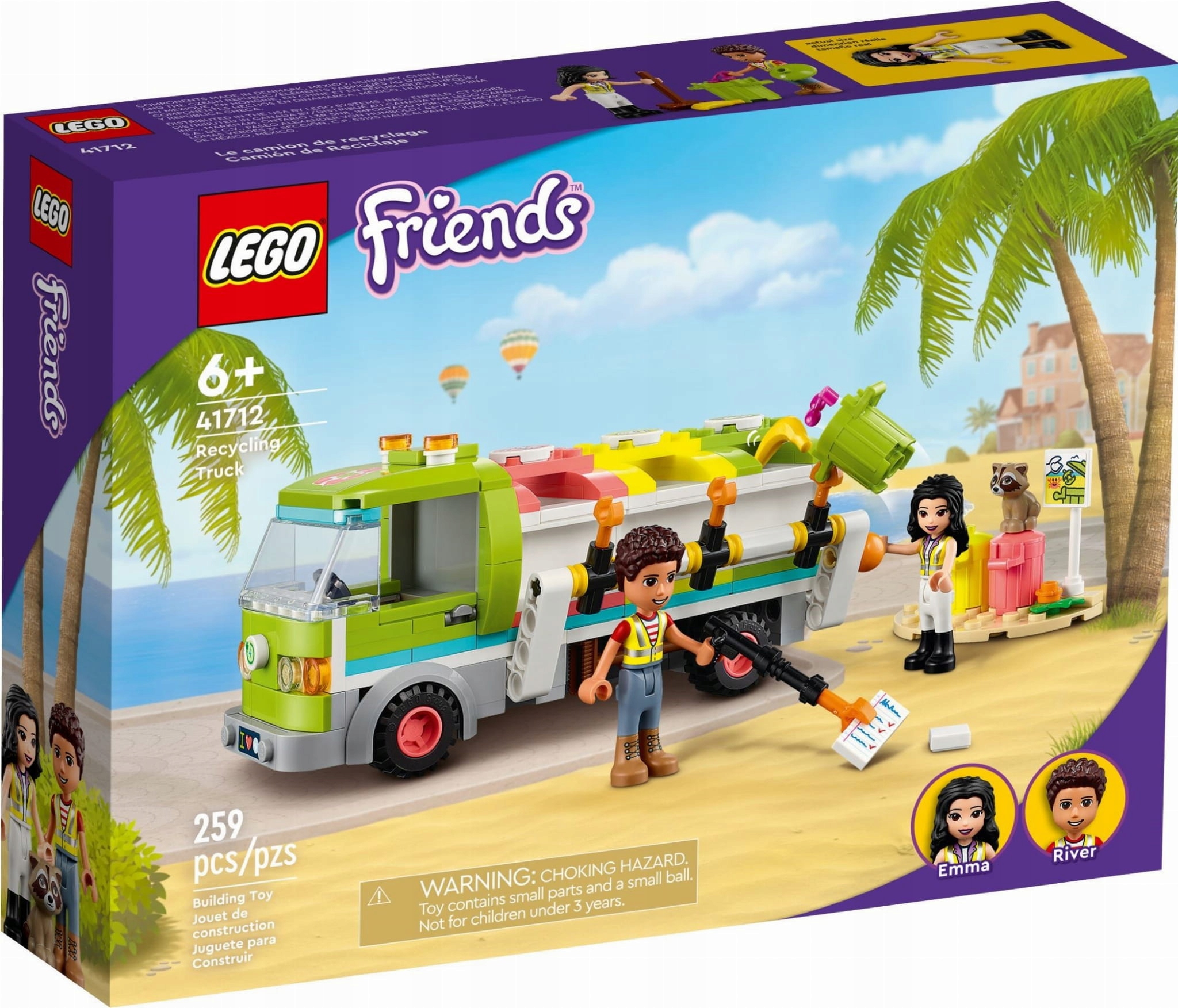 

Lego 41712 Friends Ciężarówka recyklingowa