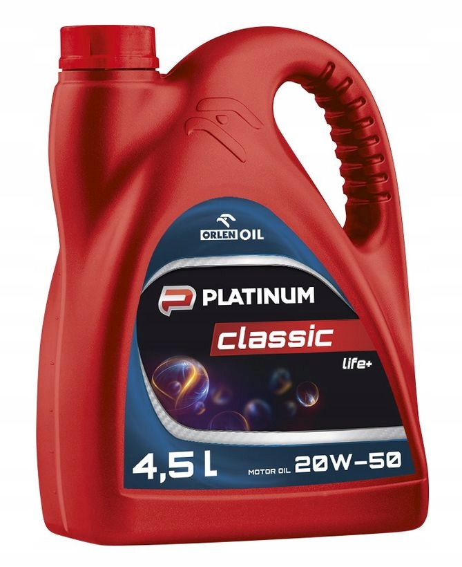 

Olej Platinum Classic Life+ 20W-50 4,5 litra
