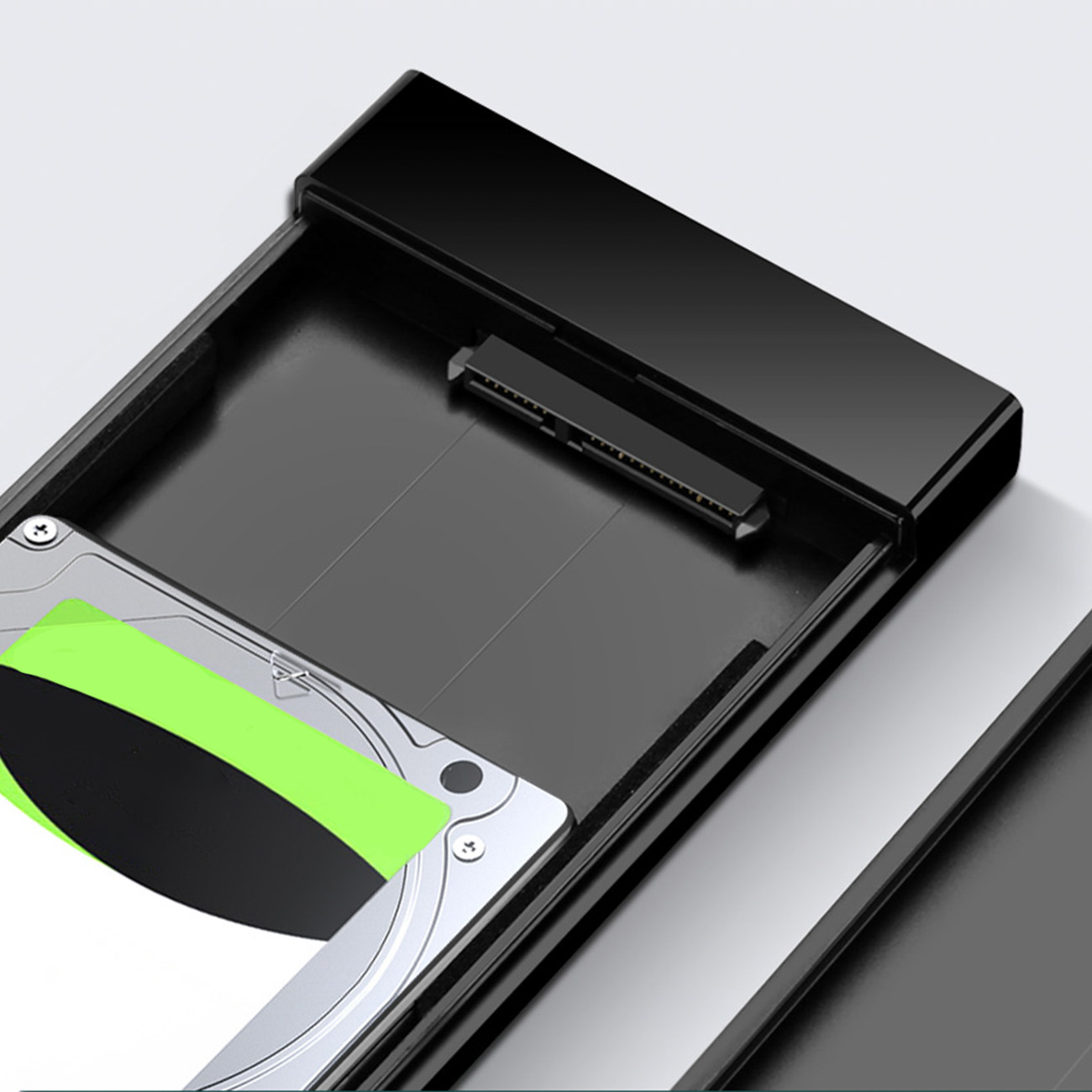 UGREEN CASE OBUDOWA KIESZEŃ DYSKU HDD SSD SATA 2,5" USB 3.0 6 TB Interfejs dysku SATA