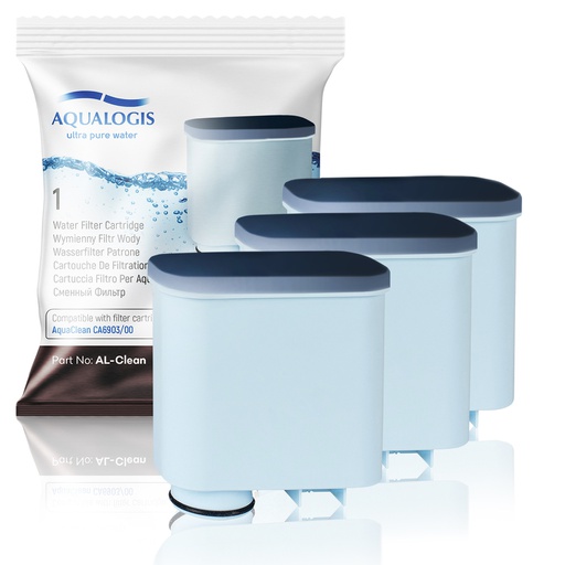 3 Filtr Al-clean do Ekspresu Saeco Philips LatteGo zamiennik AquaClean