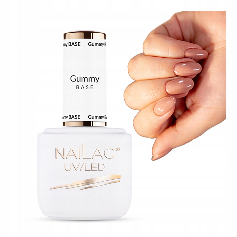 

NaiLac Baza kauczukowa pod lakiery hybrydowe 7ml