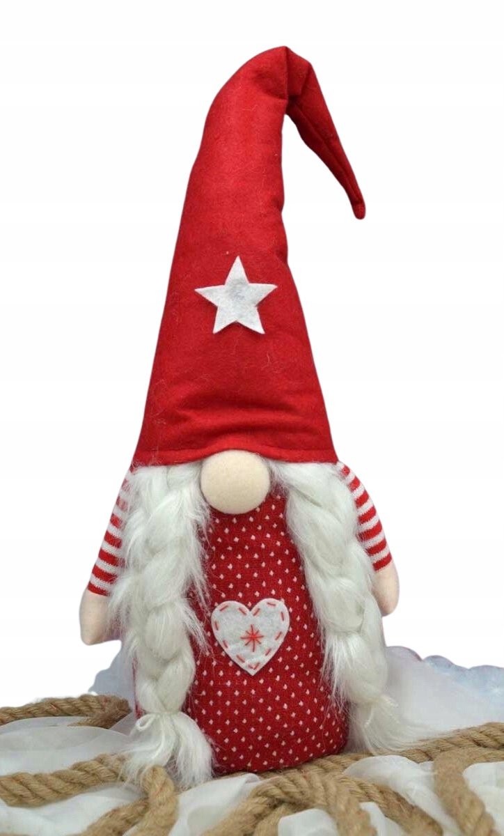 OZDOBA ŚWIĄTECZNA STOJĄCA PANI MIKOŁAJOWA FIGURKA 65CM