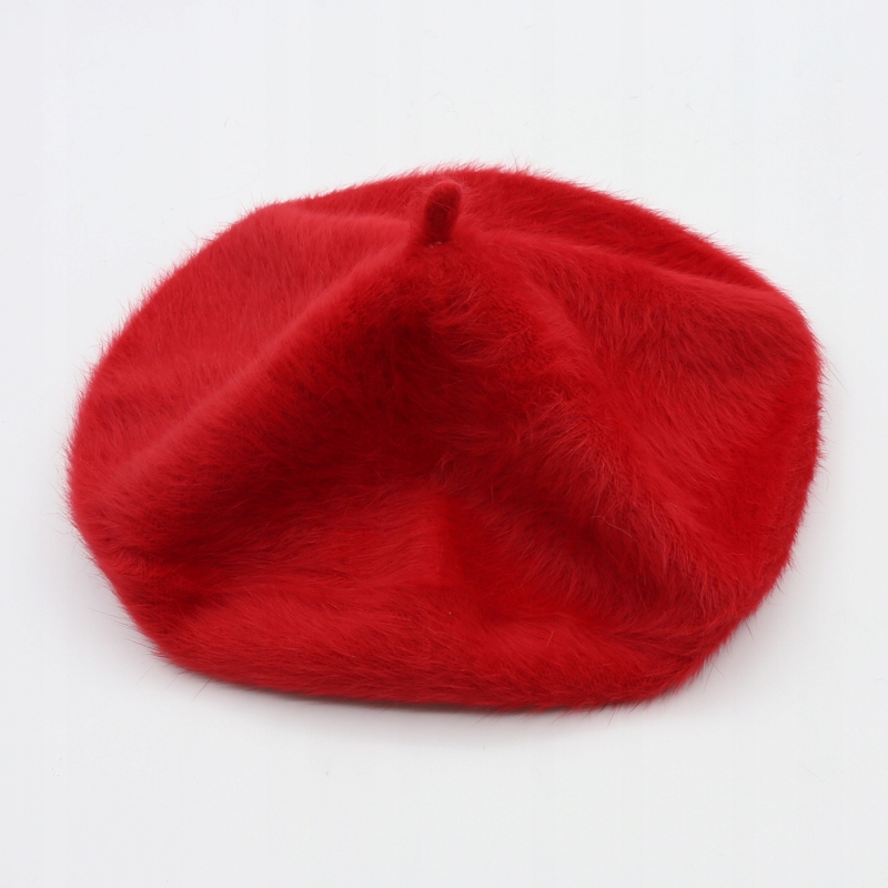 BERET DAMSKI CIEPŁY ANGORA WŁOS ALPAKA *PREZENT MIKOŁAJ ŚWIĘTA Płeć kobieta