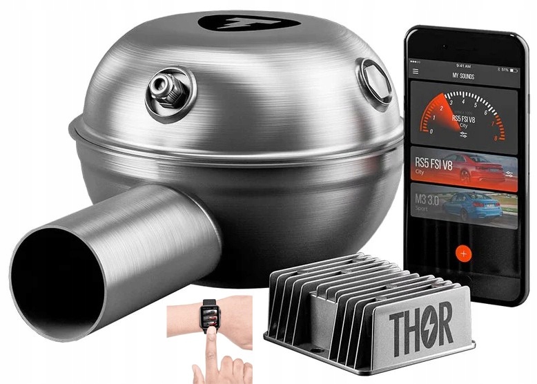 

Aktywny Wydech Sound Booster Aktywny Głośnik Thor